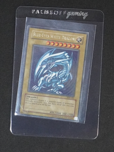2002 Yu-Gi-Oh! SDK-001 Blue-Eyes White Dragon — front