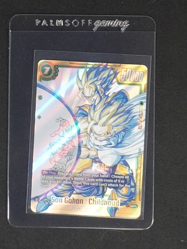 2022 Dragon Ball Super Card Game FB01-140 Son Gohan: Childhood — front