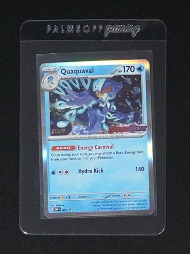 2023 Pokémon TCG Scarlet & Violet #054 Quaquaval — front