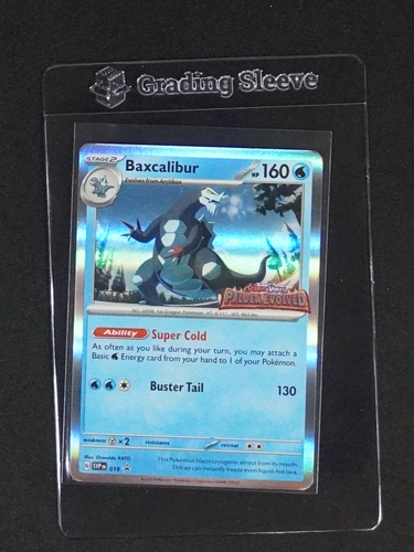 2023 Pokémon Scarlet & Violet #019 Baxcalibur — front
