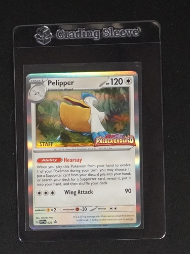 2023 Pokémon SVP #022 Pelipper — front