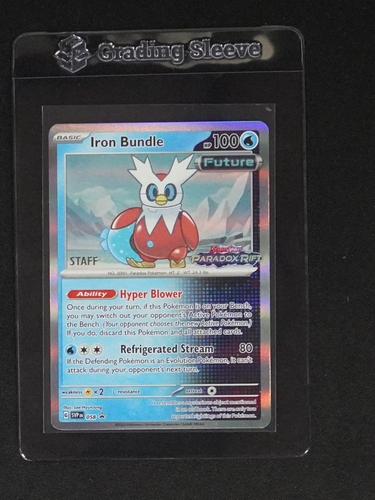 2023 Pokémon TCG SVP #058 Iron Bundle — front