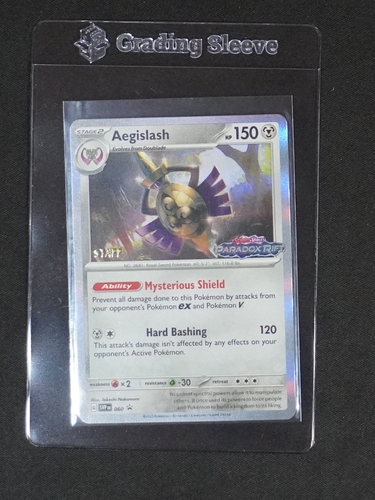 2023 Pokémon TCG Paradox Rift #060 Aegislash — front