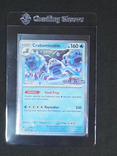 2024 Pokémon SVP #134 Crabominable — front