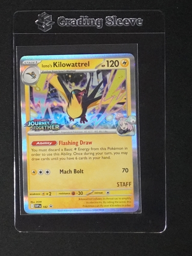 2025 Pokemon SVP #182 Iono's Kilowattrel — front