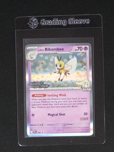 2025 Pokémon Scarlet & Violet Journey Together #183 Lillie's Ribombee — front