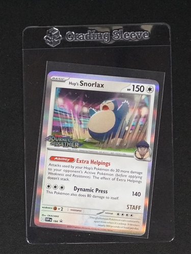 2025 Pokémon SVP #184 Hop's Snorlax — front