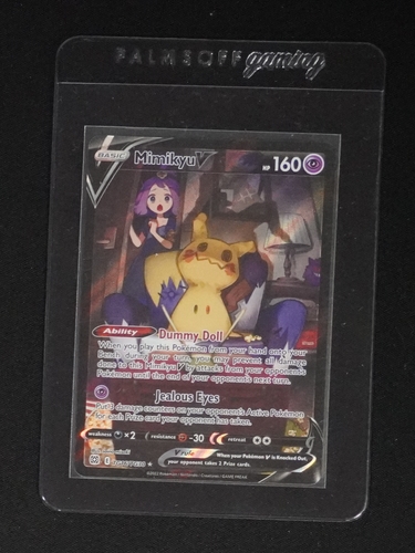 2022 Pokémon Sword & Shield Brilliant Stars #TG16 Mimikyu V — front