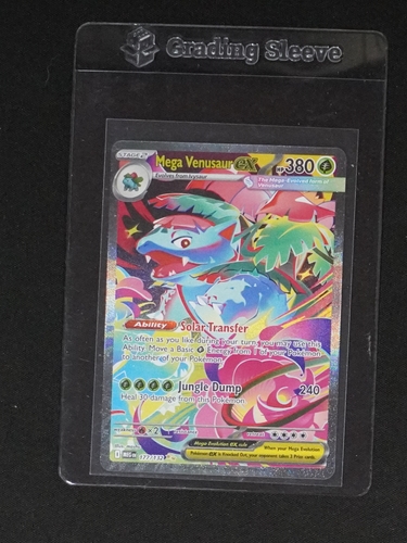 2025 Pokémon Mega Evolution #177 Mega Venusaur EX — front