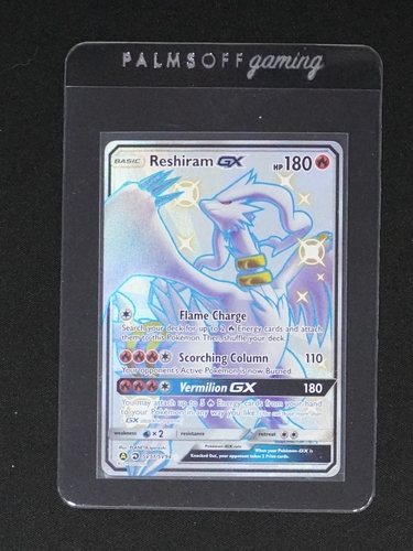 2019 Pokémon Sun & Moon Hidden Fates #SV51 Reshiram GX — front