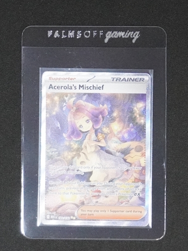 2025 Pokémon #183 Acerola's Mischief — front