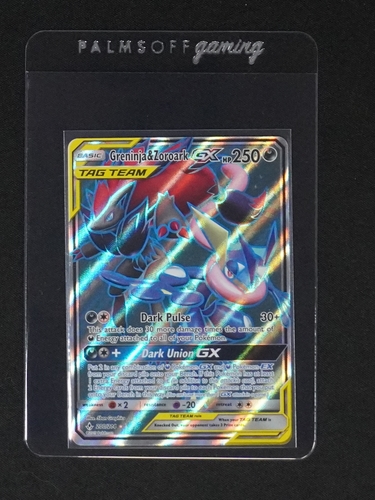 2019 Pokémon #200 Greninja & Zoroark GX — front