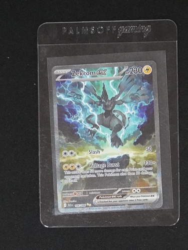 2025 Pokemon Black Bolt Zekrom EX #166/086 — front