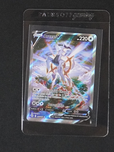 2022 Pokémon TCG Brilliant Stars #166 Arceus V — front