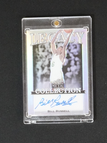 2022 Leaf Metal Legacy Collection # Bill Russell — front