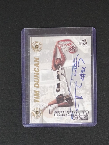 1997 Press Pass #C Tim Duncan — front