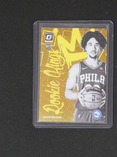 2024-25 Donruss Optic #1 Jared McCain Rookie Kings Gold — front