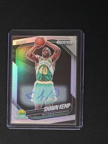 2024-25 Panini Prizm Black #299 Shawn Kemp — front