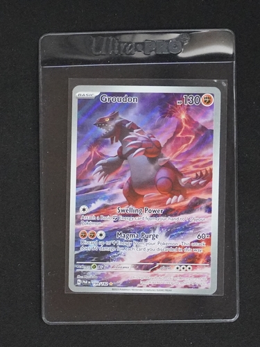 2023 Pokémon Sv04: Paradox Rift #199 Groudon — front