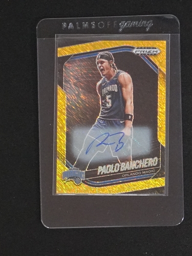 2024-25 Panini Prizm Black #117 Paolo Banchero — front