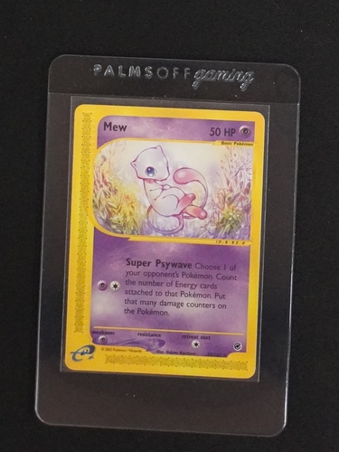 2002 Pokémon Expedition #55 Mew — front