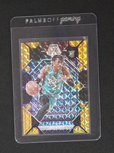 2022-23 Panini Mosaic #216 Jaden Ivey Reactive Yellow Rookie — front