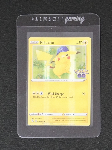 2022 Pokémon GO #028 Pikachu — front