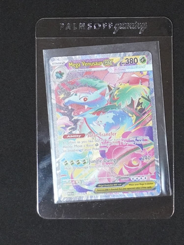 2025 Pokemon Mega Evolutions #177 Mega Venusaur EX — front