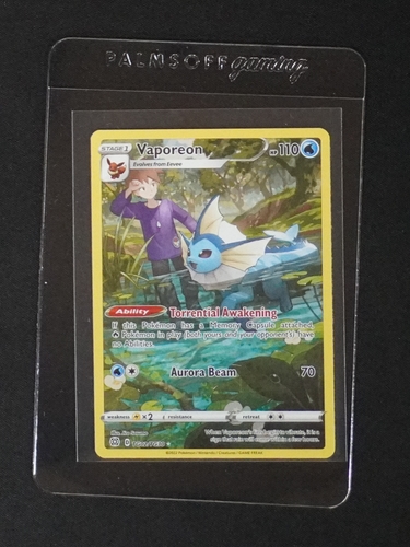 2022 Pokémon TG02 Vaporeon — front