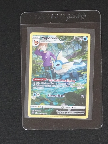 2022 Pokémon Brilliant Stars Trainer Gallery #TG02 Vaporeon — front