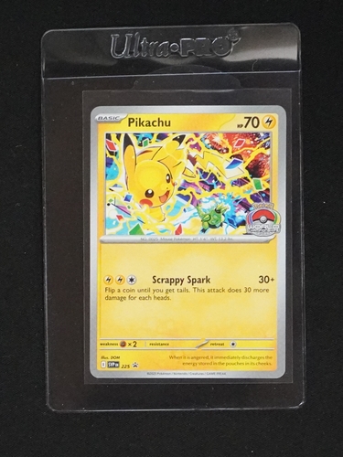 2025 Pokémon SVP #225 Pikachu World Championship Promo — front