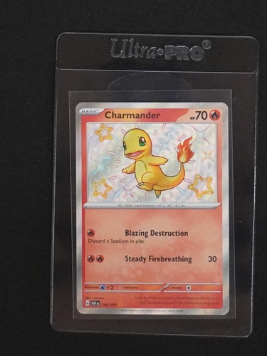 2024 Pokemon Paldean Fates #109 Charmander — front