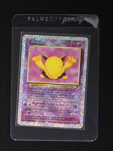 2002 Pokemon Legendary Collection #73 Drowzee Reverse Holo — front