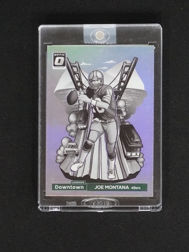2024 Panini Donruss Optic Downtown Legends #1 Joe Montana — front