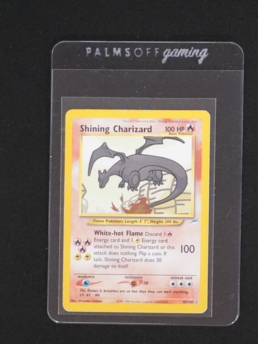 2002 Pokémon Neo Destiny #107 Shining Charizard — front