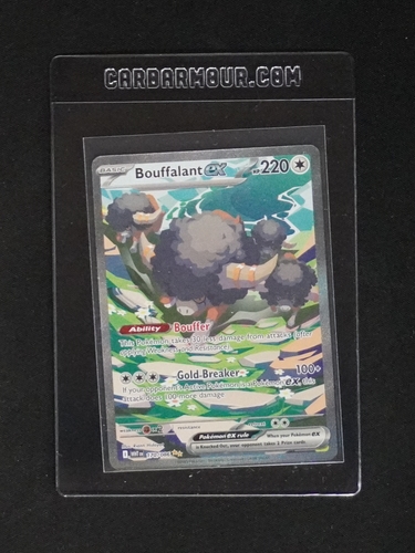 2022 Pokémon SV: White Flare #170 Bouffalant EX — front