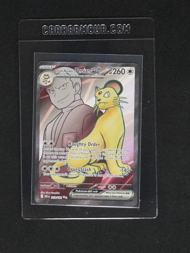 2022 Pokémon TCG Sv10: Destined Rivals #219 Team Rocket's Persian ex — front