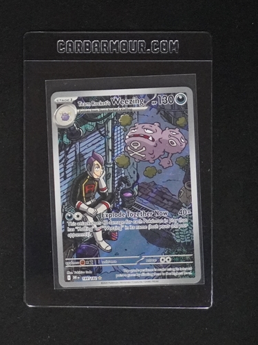 2025 Pokémon Destined Rivals #199 Team Rocket's Weezing — front