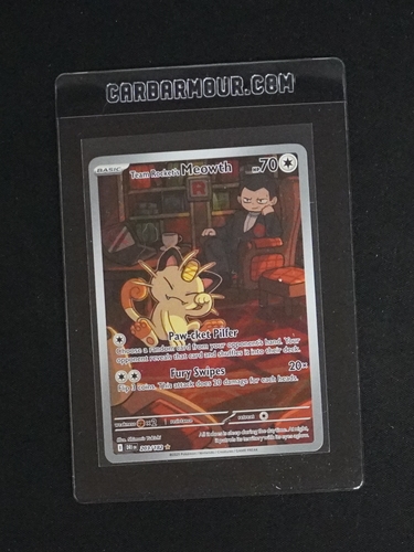 2025 Pokémon TCG #203 Team Rocket's Meowth — front