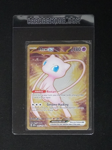 2023 Pokémon TCG Scarlet & Violet 151 #205 Mew EX Metal Gold — front