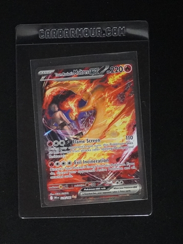 2025 Pokémon Destined Rivals #229 Team Rocket's Moltres ex — front