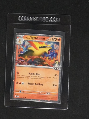 2025 Pokémon #34 Ethan's Typhlosion — front