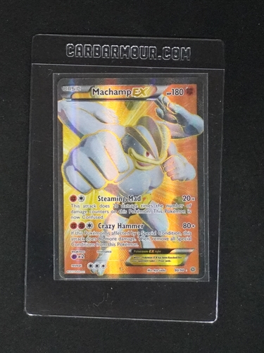 2015 Pokémon XY Ancient Origins #90 Machamp EX — front