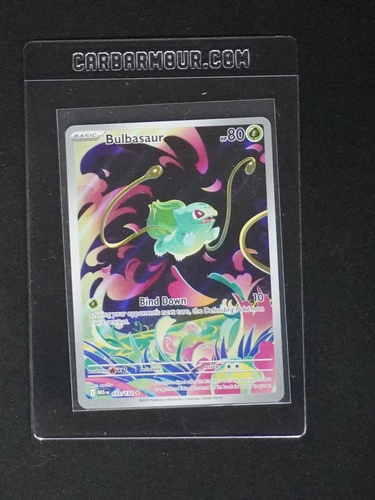 2022 Pokémon ME01 #133 Bulbasaur Mega Evolution Illustration Rare — front