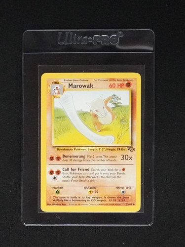 1999 Pokémon Jungle #39 Marowak — front