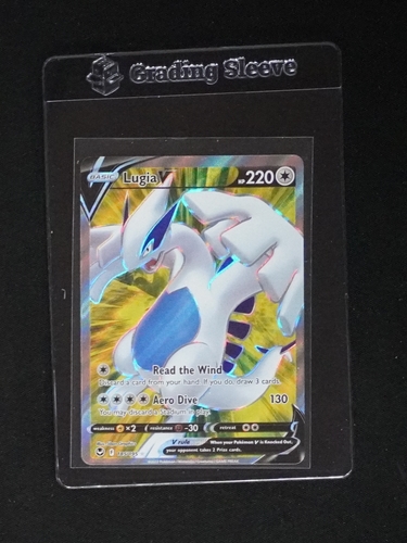 2022 Pokémon Sword & Shield Silver Tempest #185 Lugia V — front