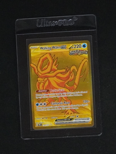 2025 Pokémon TCG Prismatic Evolutions #178 Walking Wake EX — front