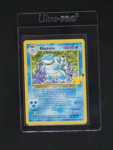 2021 Pokemon Celebrations Classic Collection #2 Blastoise — front