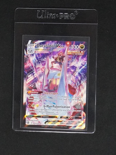 2022 Pokémon Silver Tempest #TG21 Duraludon VMAX — front