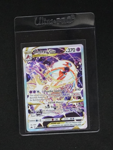 2023 Pokémon Crown Zenith #GG46 Deoxys VSTAR — front